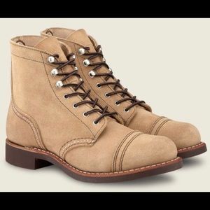 RED WING 9.5 WOMENS IRON RANGER MOHAVE SAND 3368